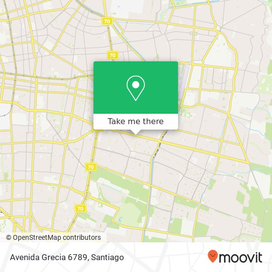 Avenida Grecia 6789 map