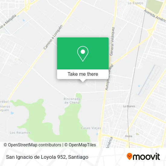San Ignacio de Loyola 952 map