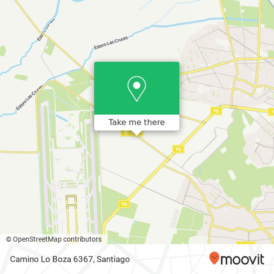 Camino Lo Boza 6367 map