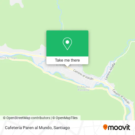 Cafetería Paren al Mundo map