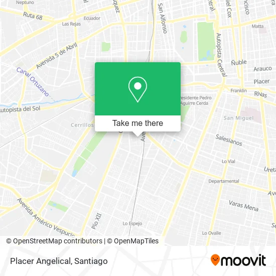 Placer Angelical map