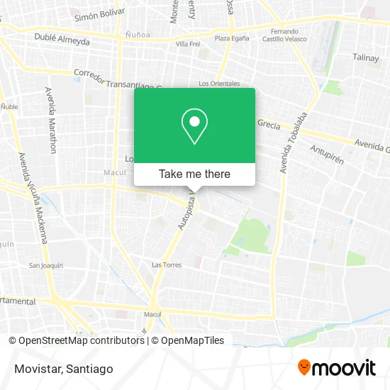 Movistar map