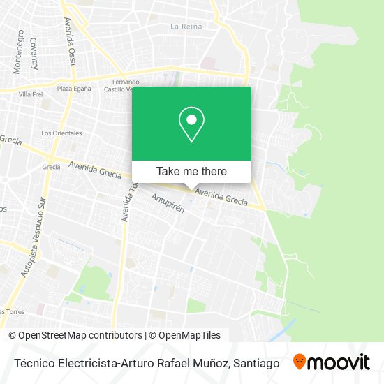 Técnico Electricista-Arturo Rafael Muñoz map