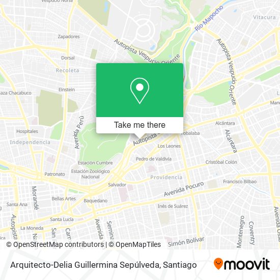 Arquitecto-Delia Guillermina Sepúlveda map