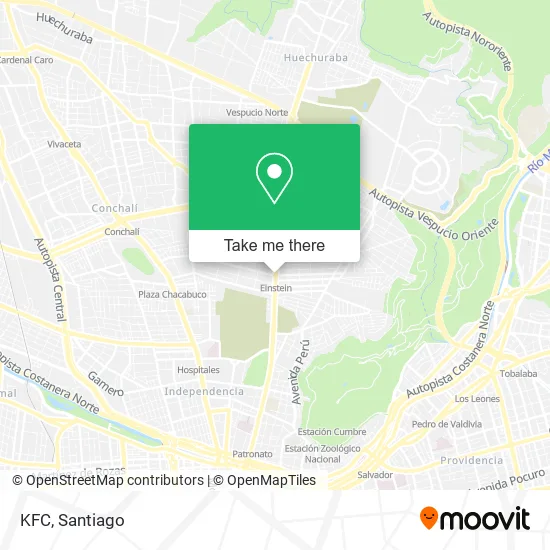 KFC map