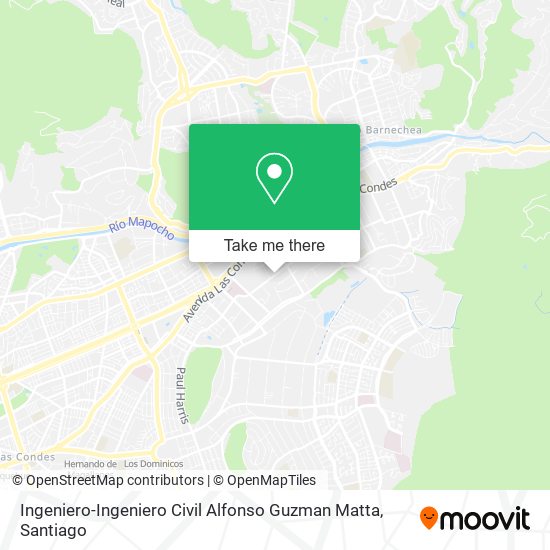 Mapa de Ingeniero-Ingeniero Civil Alfonso Guzman Matta