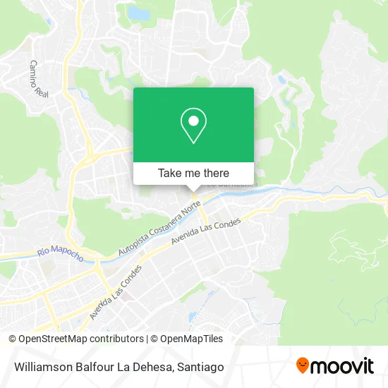 Williamson Balfour La Dehesa map