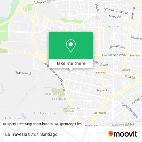 Mapa de La Travesía 8727