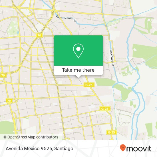 Avenida Mexico 9525 map