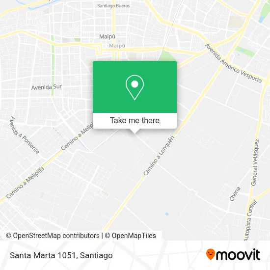Santa Marta 1051 map