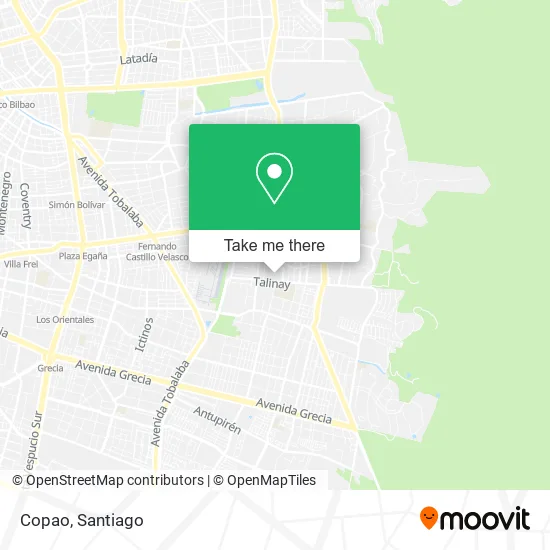 Copao map