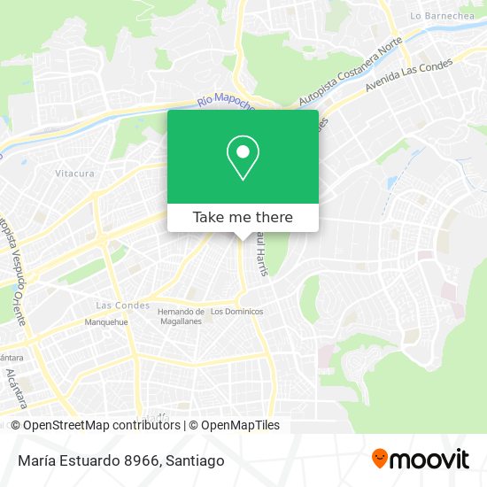 María Estuardo 8966 map