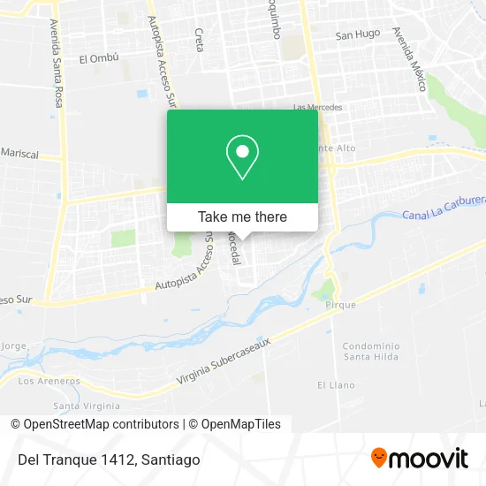 Del Tranque 1412 map