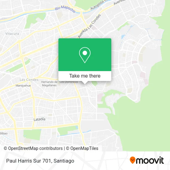 Mapa de Paul Harris Sur 701