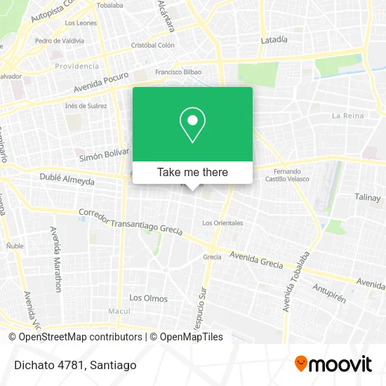 Dichato 4781 map