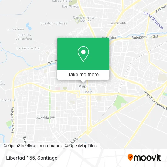 Libertad 155 map