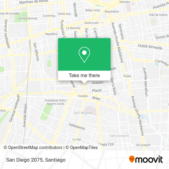 San Diego 2075 map