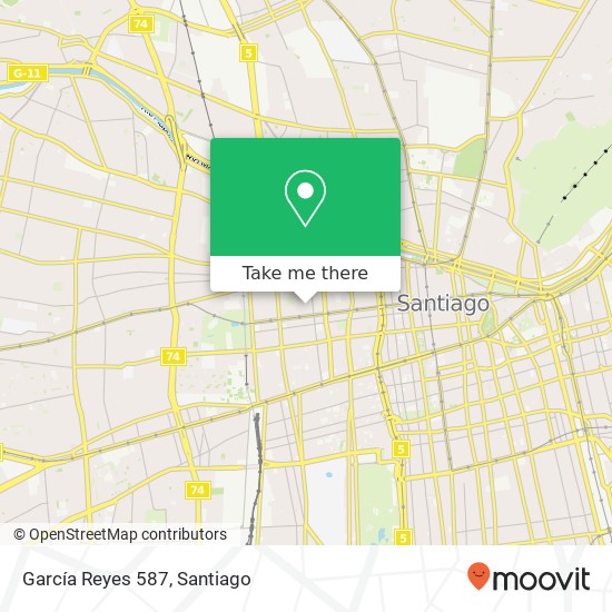 García Reyes 587 map