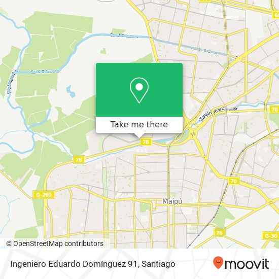 Ingeniero Eduardo Domínguez 91 map