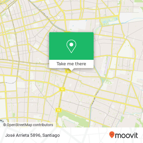 Mapa de José Arrieta 5896