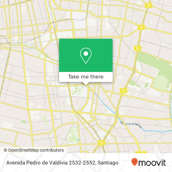 Avenida Pedro de Valdivia 2532-2552 map