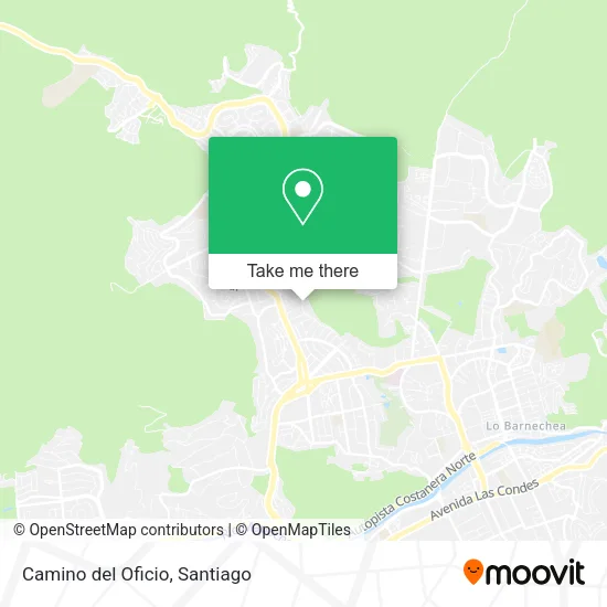 Mapa de Camino del Oficio