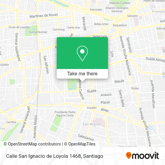 Calle San Ignacio de Loyola 1468 map