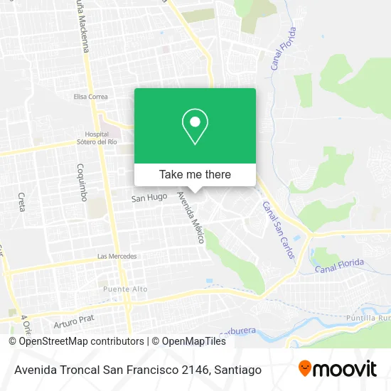 Avenida Troncal San Francisco 2146 map