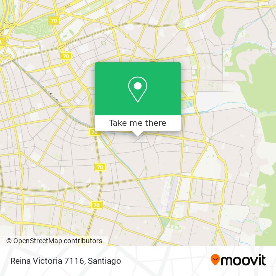 Reina Victoria 7116 map