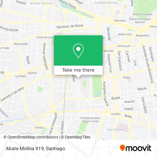 Abate Molina 919 map