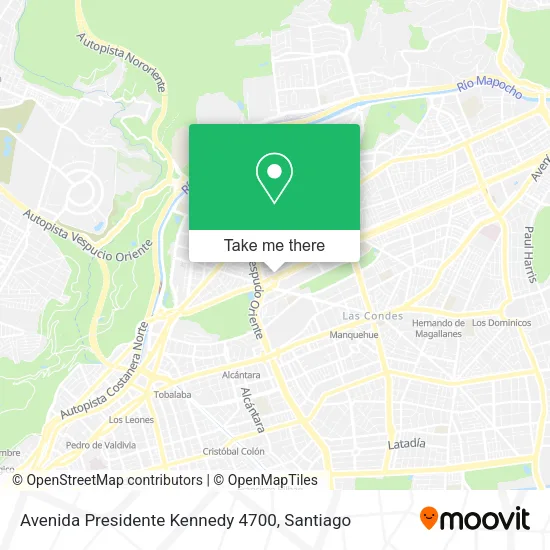 Avenida Presidente Kennedy 4700 map
