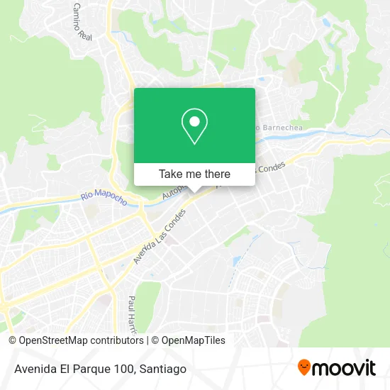 Avenida El Parque 100 map