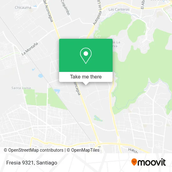 Fresia 9321 map