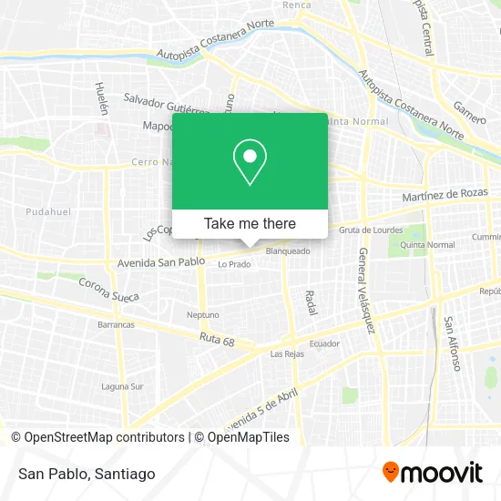 San Pablo map