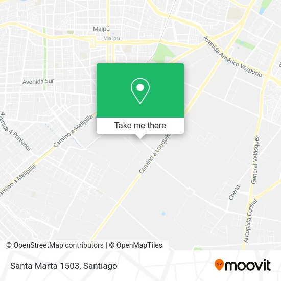 Santa Marta 1503 map