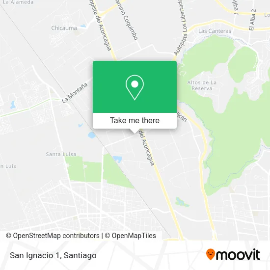 San Ignacio 1 map