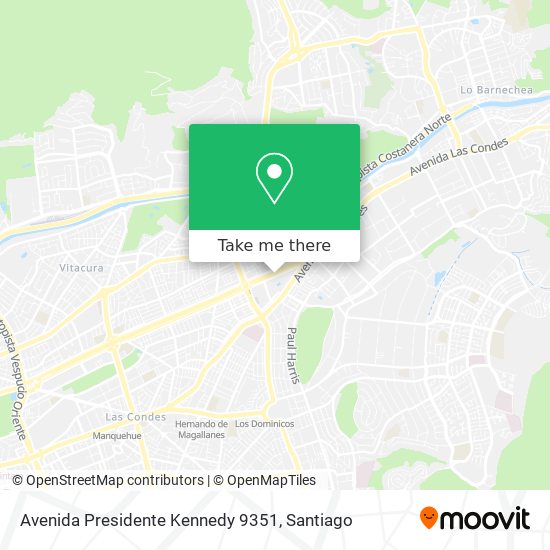 Avenida Presidente Kennedy 9351 map