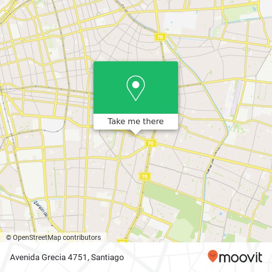 Avenida Grecia 4751 map