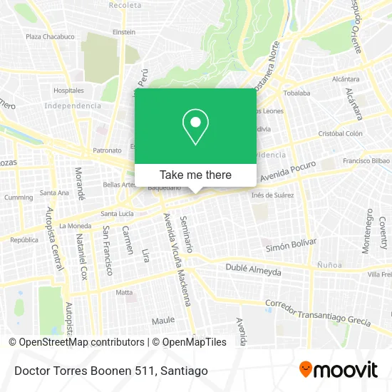 Doctor Torres Boonen 511 map