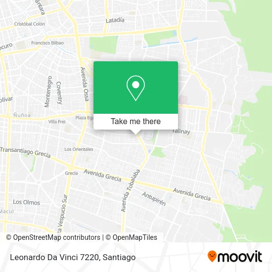 Leonardo Da Vinci 7220 map