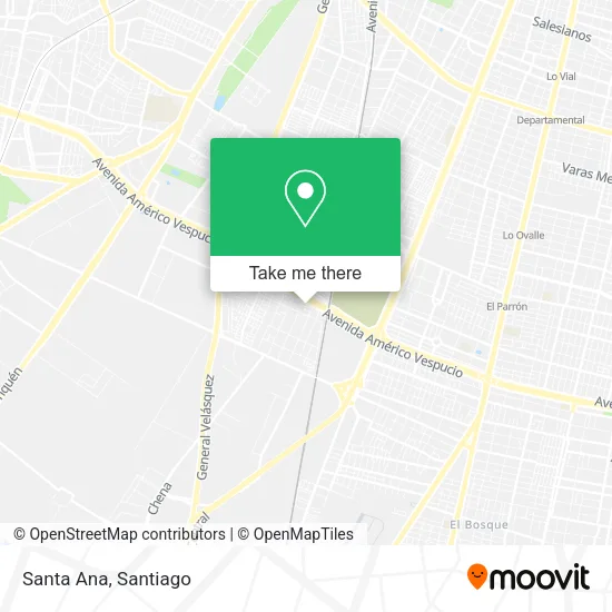 Santa Ana map
