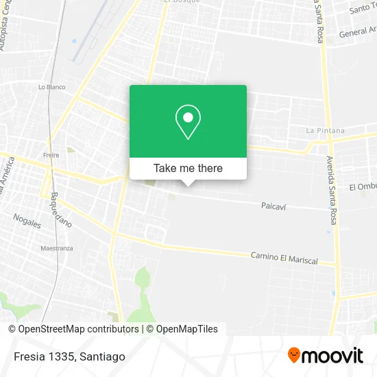 Fresia 1335 map