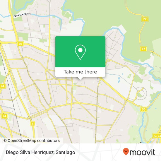 Diego Silva Henríquez map