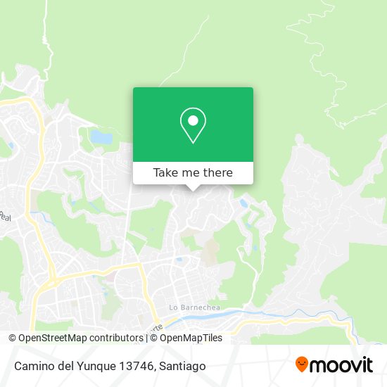 Mapa de Camino del Yunque 13746