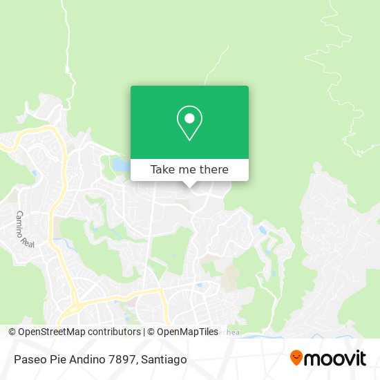 Paseo Pie Andino 7897 map