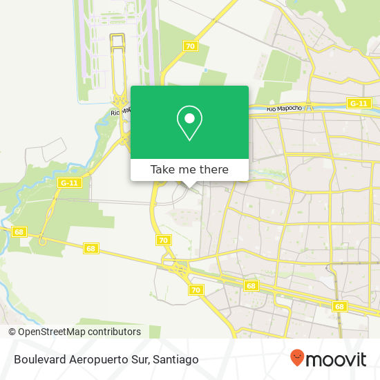 Boulevard Aeropuerto Sur map