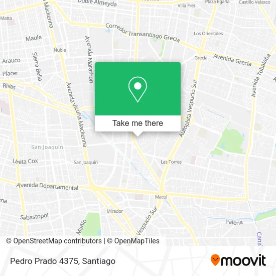 Pedro Prado 4375 map