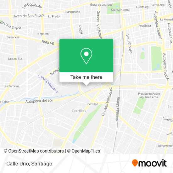 Mapa de Calle Uno