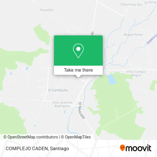 Mapa de COMPLEJO CADEN