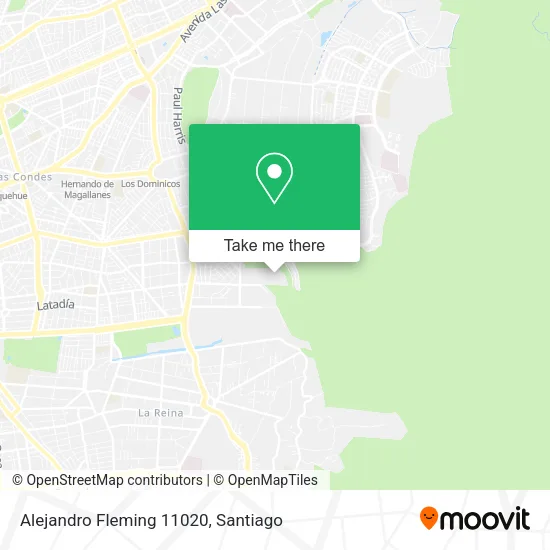 Alejandro Fleming 11020 map
